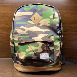 Camo knapsack
